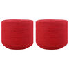vidaXL Corda 2 pcs Vermelho Algod&atilde;o