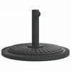 vidaXL Base de guarda-sol para postes de &Oslash;38/48 mm 12 kg redondo