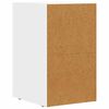 vidaXL Mesa-de-cabeceira 2 pcs Branco 29,5 x 33,5 x 50 cm