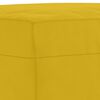 vidaXL 4 pcs conjunto de sof&aacute;s com almofadas veludo amarelo