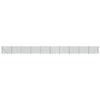 vidaXL Cerca de arame com flange 1,4x25 m verde