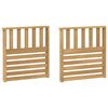 vidaXL M&oacute;dulo de Bra&ccedil;os 2 pcs Branco 60 x 6 x 61 cm