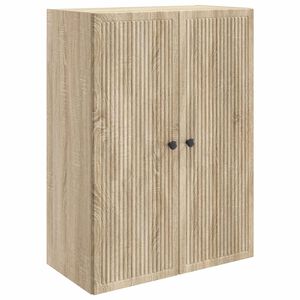 vidaXL Arm&aacute;rio de Parede Carvalho Sonoma 66 x 34,5 x 90 cm