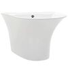 vidaXL Lavabo Branco 47 x 45 x 37 cm Cer&acirc;mica Vidrada