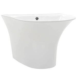 vidaXL Lavabo Branco 47 x 45 x 37 cm Cer&acirc;mica Vidrada