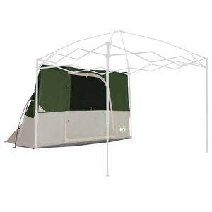 vidaXL Tenda interior com telhado Verde 280 x 220 x 176 cm tafet&aacute;
