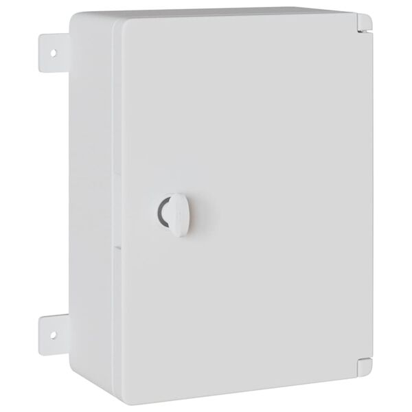 vidaXL Arm&aacute;rio de Controle Cinzeto 47 x 20 x 60 cm Pl&aacute;stico ABS