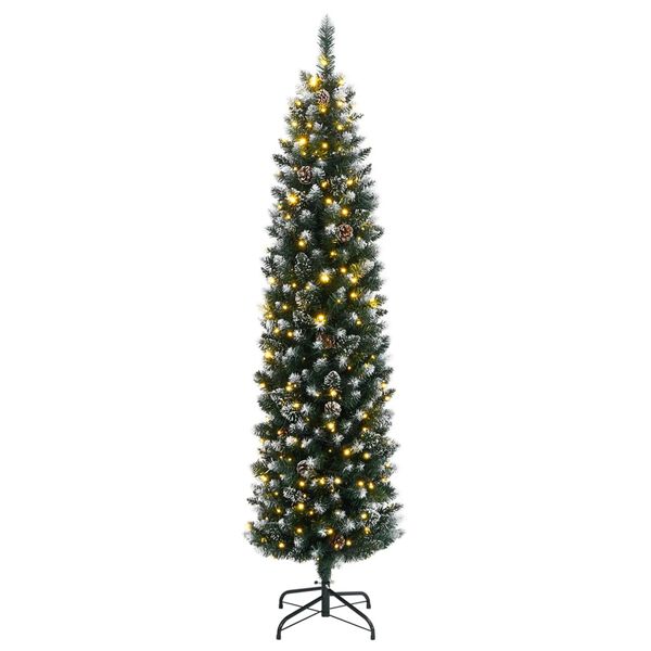 vidaXL &Aacute;rvore de Natal artificial com 150 luzes LED 150 cm