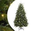 vidaXL &Aacute;rvore de Natal Articulada Artificial Verde 270 cm PVC e A&ccedil;o