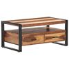 vidaXL Mesa de centro 100x55x45 cm madeira de ac&aacute;cia maci&ccedil;a