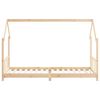 vidaXL Estrutura de cama infantil 90x200 cm pinho maci&ccedil;o