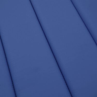 vidaXL Almofadão p/ espreguiçadeira 200x50x3cm tecido oxford azul real