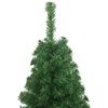 vidaXL Árvore de Natal artificial com ramos grossos 120 cm PVC verde