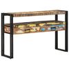 vidaXL Aparador Multicolor 120 x 33 x 75 cm Madeira Refor&ccedil;ada S&oacute;lida