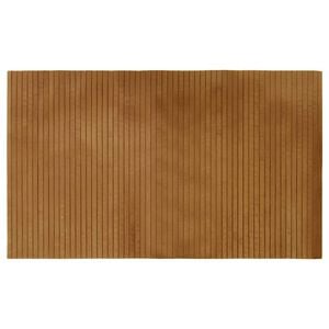 vidaXL Tapete retangular 60x100 cm bambu castanho