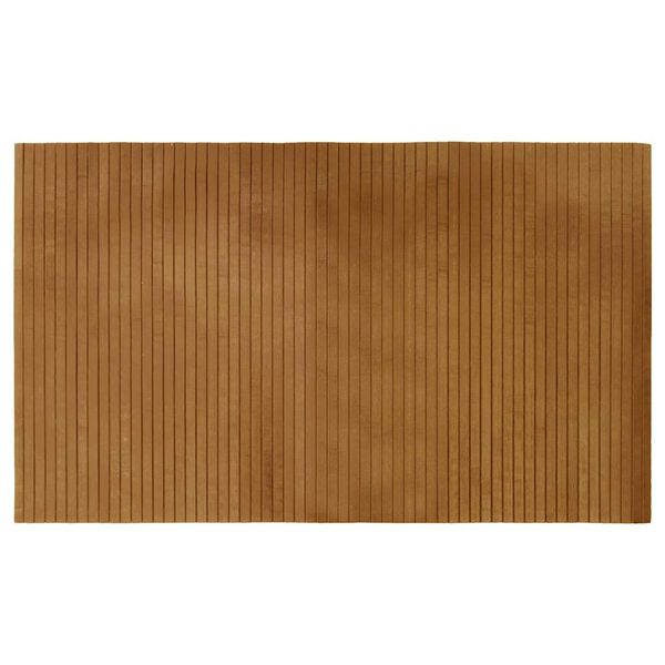 vidaXL Tapete retangular 60x100 cm bambu castanho