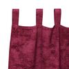 vidaXL Cortinas de Veludo 2 pcs Vinho Vermelho 140 x 140 cm Veludo