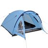 vidaXL Tenda para 3 pessoas, azul