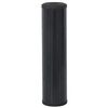 vidaXL Tapete retangular 60x200 cm bambu preto