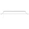 vidaXL Toldo Manual Branco 3 x 2,5 m Metal