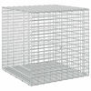 vidaXL Gabion com fio de 3,5 mm e malha de 5x2,5 cm 50x50x50 cm