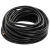 vidaXL Corda de Couro Preto &Oslash;5 mm x 50 m Couro