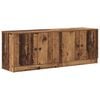 vidaXL Arm&aacute;rio de cama 2 pcs Madeira antiga 66 x 35 x 48 cm