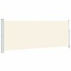 vidaXL Toldo lateral retr&aacute;til para p&aacute;tio 180x500 cm creme