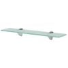 vidaXL Prateleira flutuante vidro 50x20 cm 8 mm