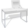 vidaXL Mesa toucador branca