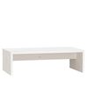 vidaXL Suporte para monitor 50x27x15 cm pinho maci&ccedil;o branco