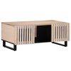 vidaXL Mesa de centro 100x55x40 cm madeira de mangueira maci&ccedil;a branco