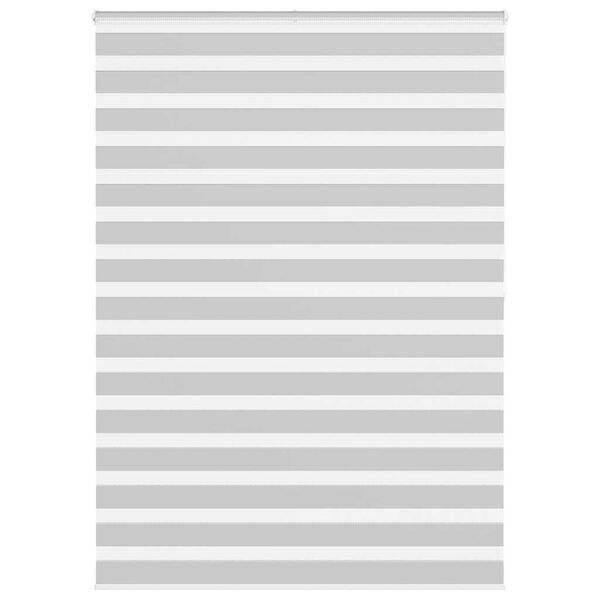 vidaXL Cortina de zebra 165x200 cm largura do tecido 160,9cm poli&eacute;ster