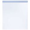 vidaXL Pel&iacute;cula janela est&aacute;tica 90x1000cm PVC cinza fosco