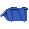 vidaXL Caixas de arruma&ccedil;&atilde;o empilh&aacute;veis 250 pcs 103x165x76 mm azul