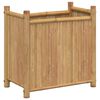 vidaXL Vaso/floreira de jardim 50x30x50 cm bambu
