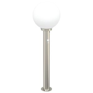 vidaXL Lumin&aacute;ria de poste com sensor, 80 cm, a&ccedil;o inoxid&aacute;vel, IP44