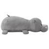 vidaXL Hipop&oacute;tamo de peluche cinzento