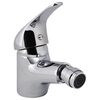 vidaXL Torneiras de bid&eacute; 2 pcs cromado