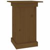 vidaXL Suporte de vasos 40x40x60 cm madeira pinho maci&ccedil;a castanho-mel