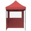 vidaXL Tenda de Festa Borgonha 200 x 200 x 306 cm Tecido Oxford