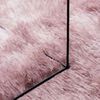 vidaXL Tapete shaggy de pelo alto NAVARRA 60x100 cm rosa empoeirado