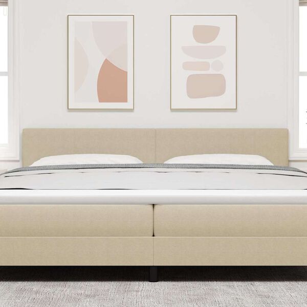 vidaXL Cabeceira Cinza Verde Claro 200 cm Couro Sint&eacute;tico