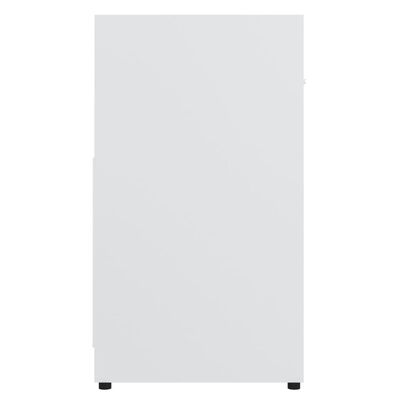 vidaXL Armário de casa de banho 60x33x61 cm contraplacado branco