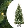 vidaXL &Aacute;rvore de Natal Artificial Verde 120 cm PE e PVC