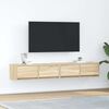 vidaXL M&oacute;veis de TV 2pcs 80x31x25,5cm deriv. madeira carvalho sonoma