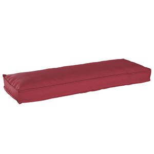 vidaXL Almofada Vinho Vermelho 120 x 40 x 8 cm Tecido Oxford
