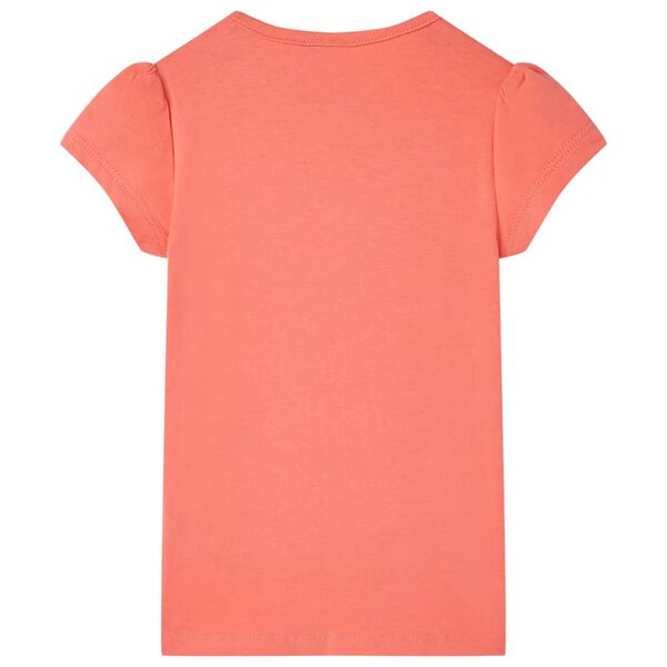 T-shirt infantil coral 128