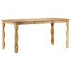 vidaXL Mesa de jantar 160x80x76 cm madeira recuperada maci&ccedil;a