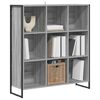vidaXL Gabinete de Livros Cinza Sonoma 99,5 x 30 x 108,5 cm